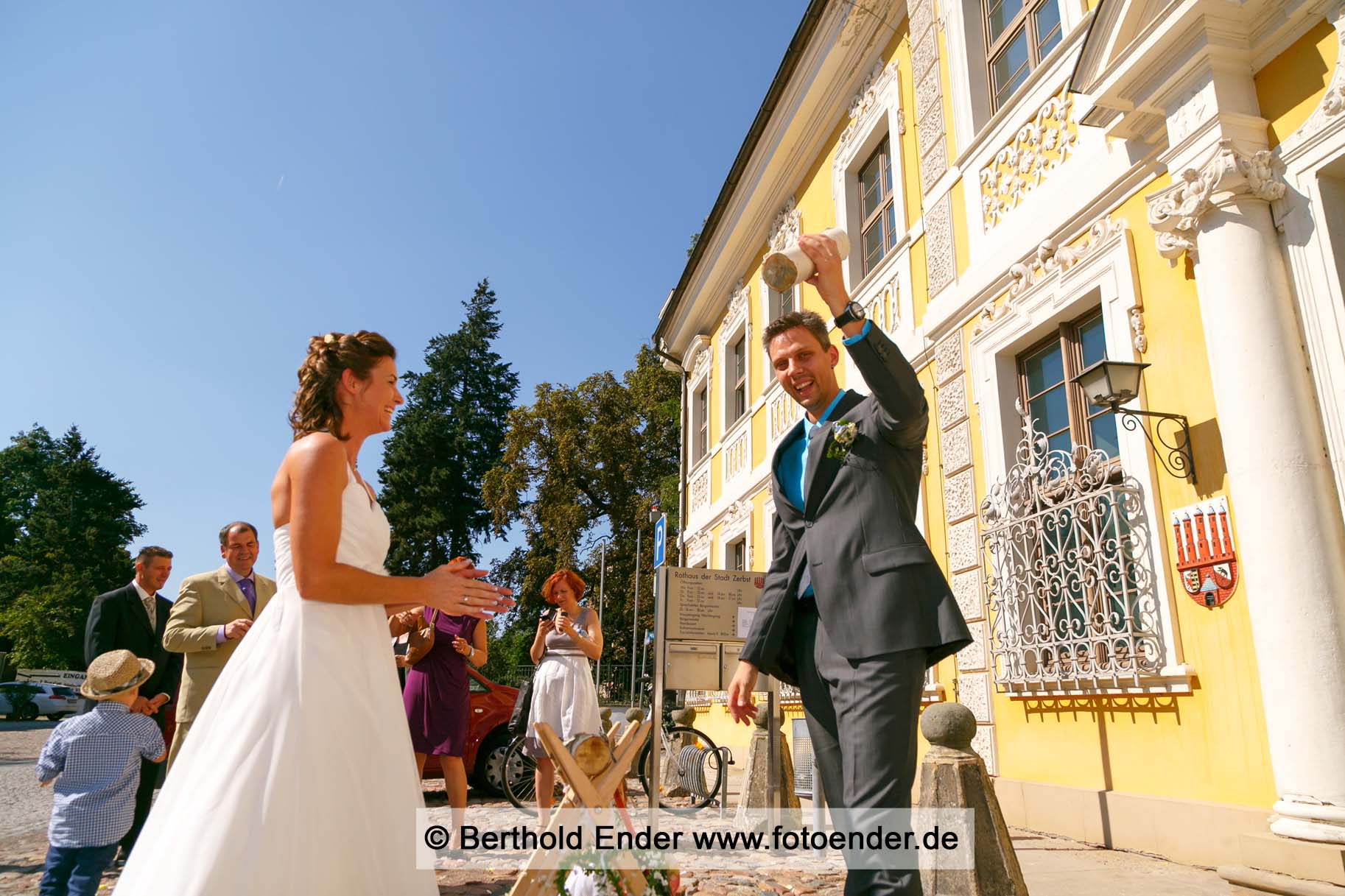 Brautpaar-Shooting in Zerbst - Fotostudio Ender