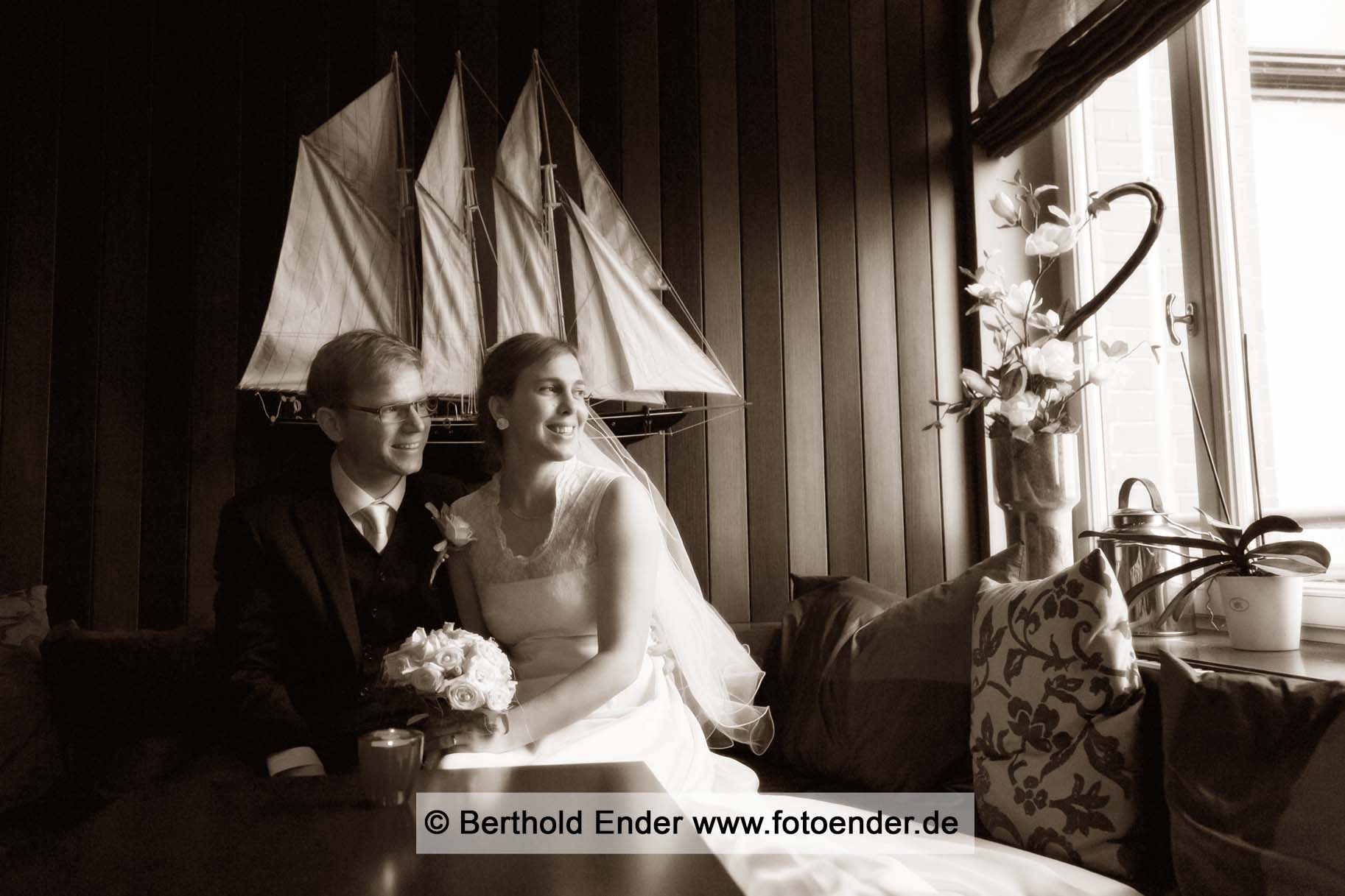 Heiraten in der Bersteinvilla an der Goitzsche- Fotostudio Ender Oranienbaum-Wörlitz