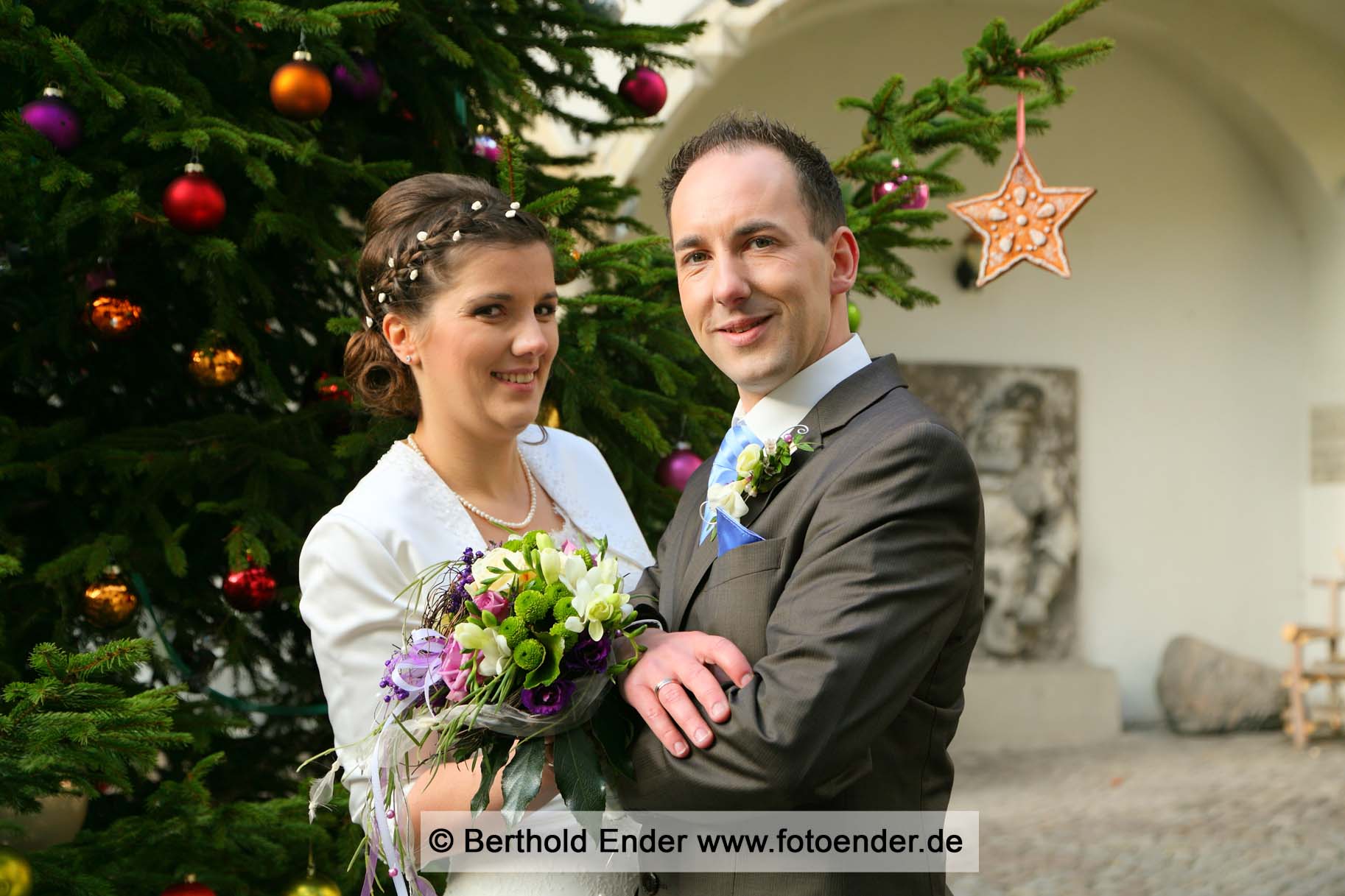Hochzeitsfotos in der Altstadt von Lutherstadt Wittenberg: Fotostudio Ender