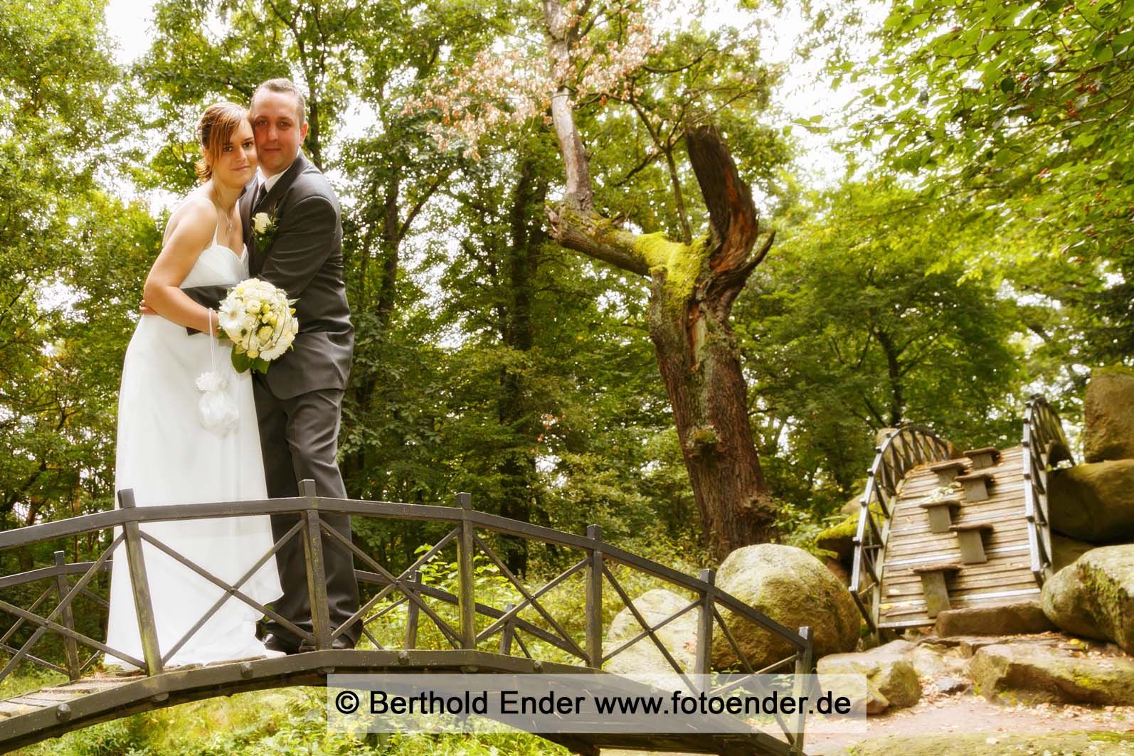 Hochzeitsbilder im Barockpark Oranienbaum: Fotostudio Ender
