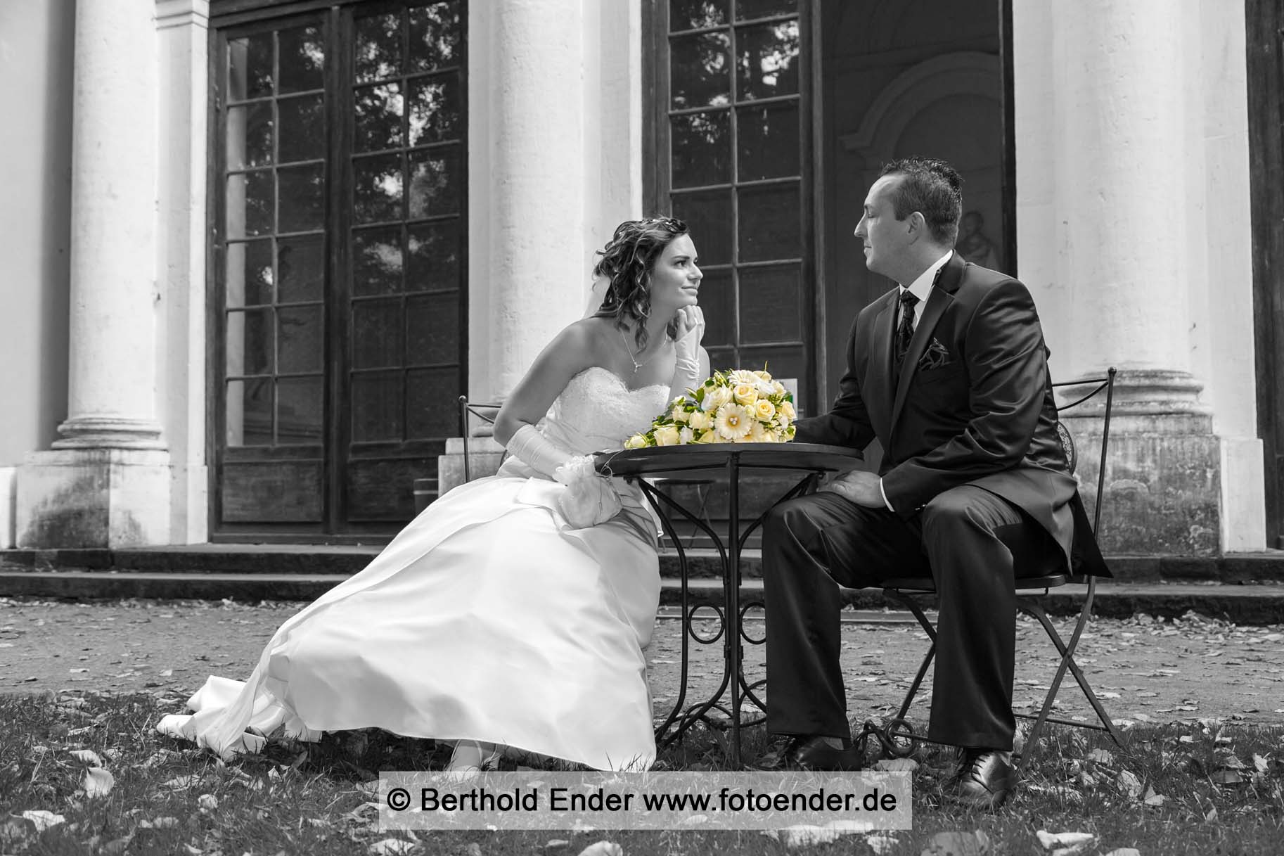 Brautpaar Shooting im Wörlitzer Park: Hochzeitsfotograf Berthold Ender
