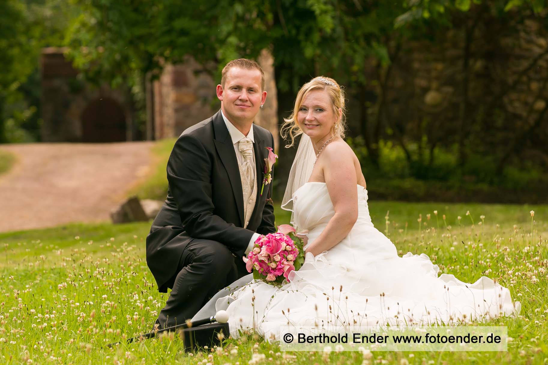 Hochzeitsfotos im Herrenhaus in Muldenstein - Fotostudio Ender Oranienbaum-Wörlitz