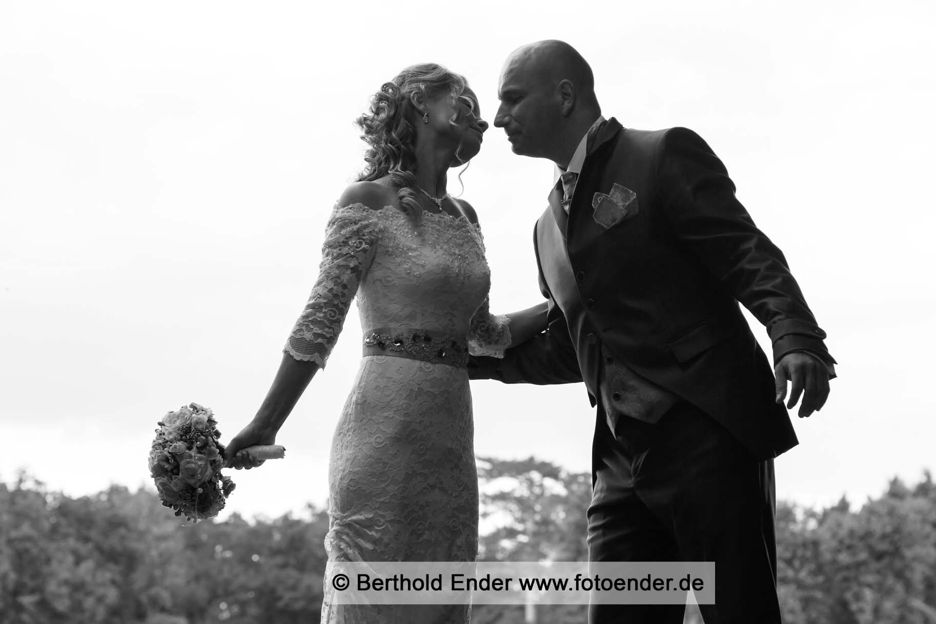 Hochzeitsfotografie im Wörlitzer Park - Fotostudio Berthold Ender