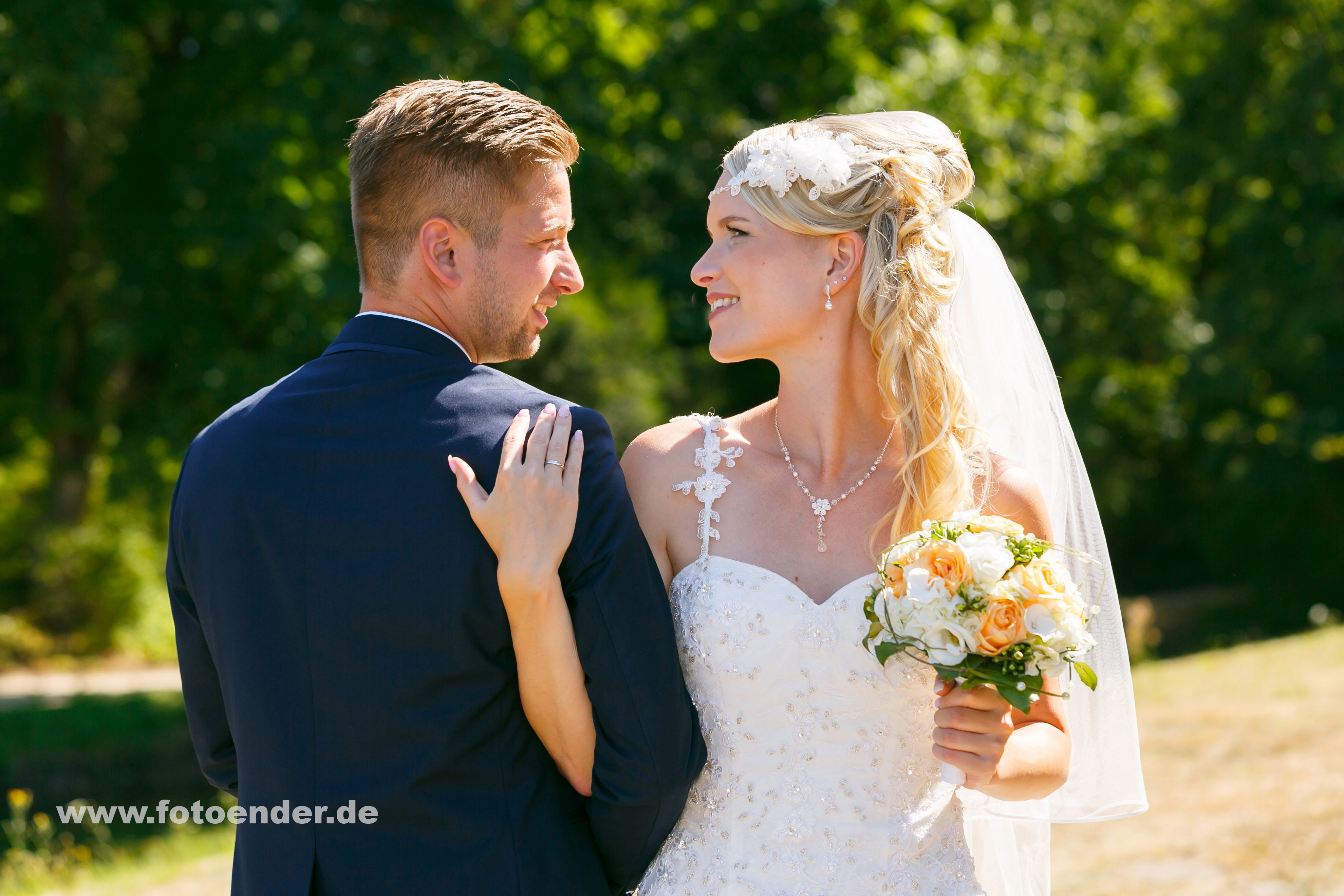 Hochzeitsfotos im Wörlitzer Park
