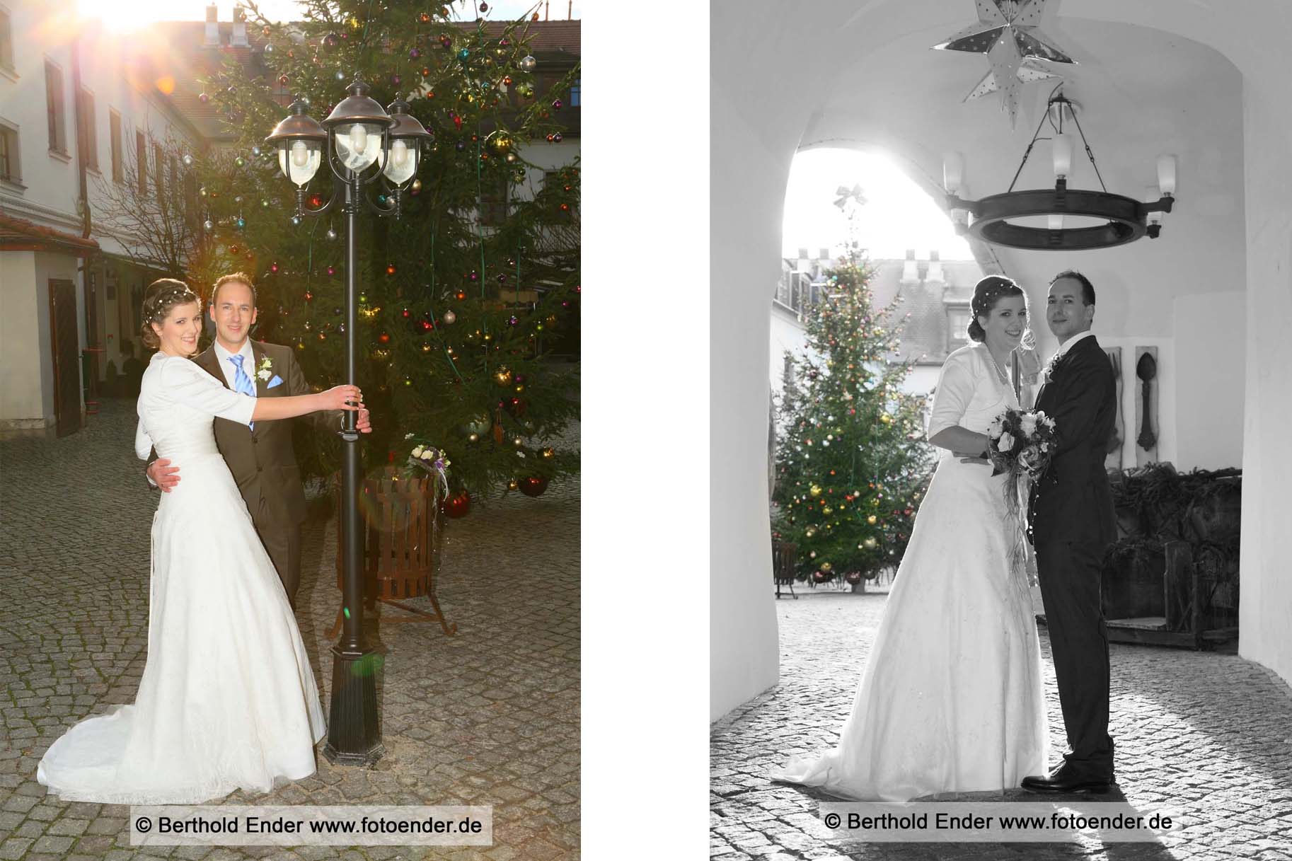 Hochzeitsfotos in der Altstadt von Lutherstadt Wittenberg: Fotostudio Ender