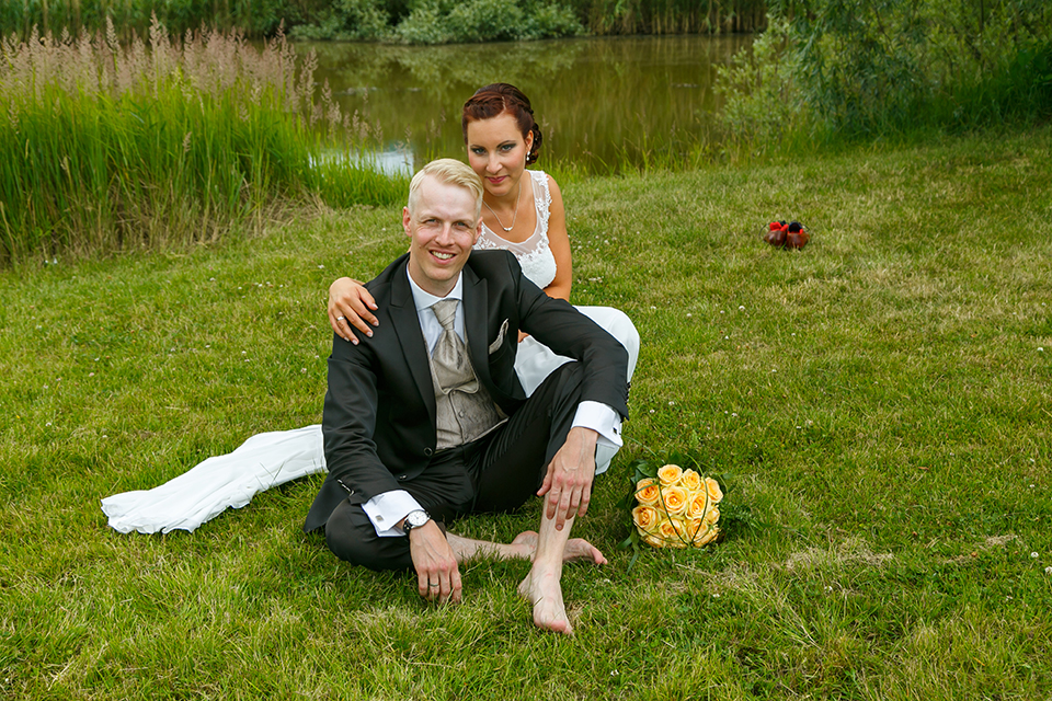 Brautpaar Fotoshooting im Country Park-Hotel Brehna - Fotostudio Ender